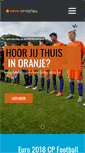 Mobile Screenshot of cpvoetbal.nl
